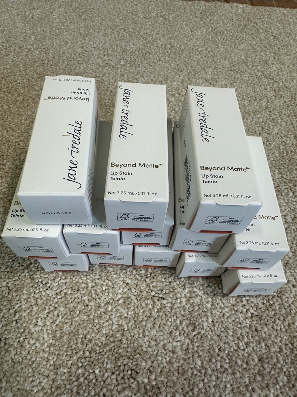 jane iredale Beyond Matte Lip Stain lot of 13 NIB
